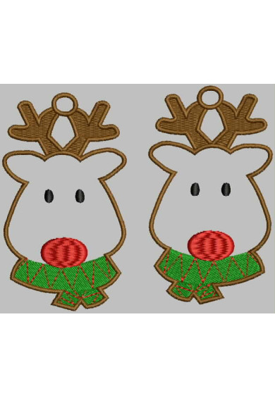 Hop005 - Rudolph ornament 